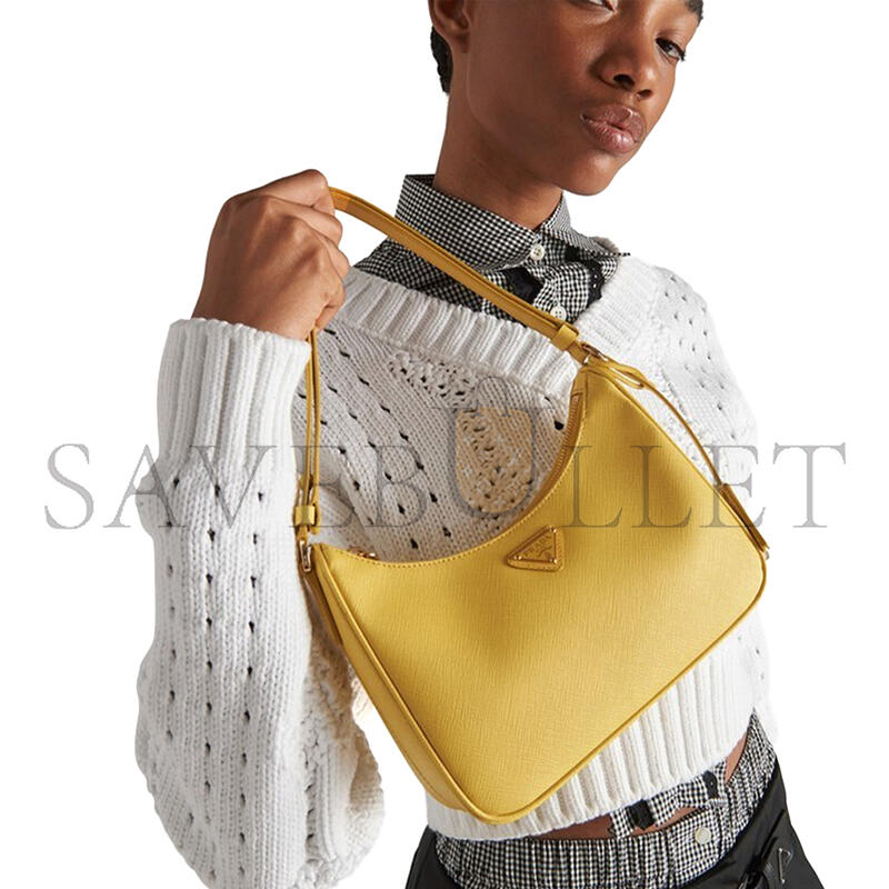 PRADA RE-EDITION SAFFIANO LEATHER MINI BAG 1BC204  (23*17*6.5cm)